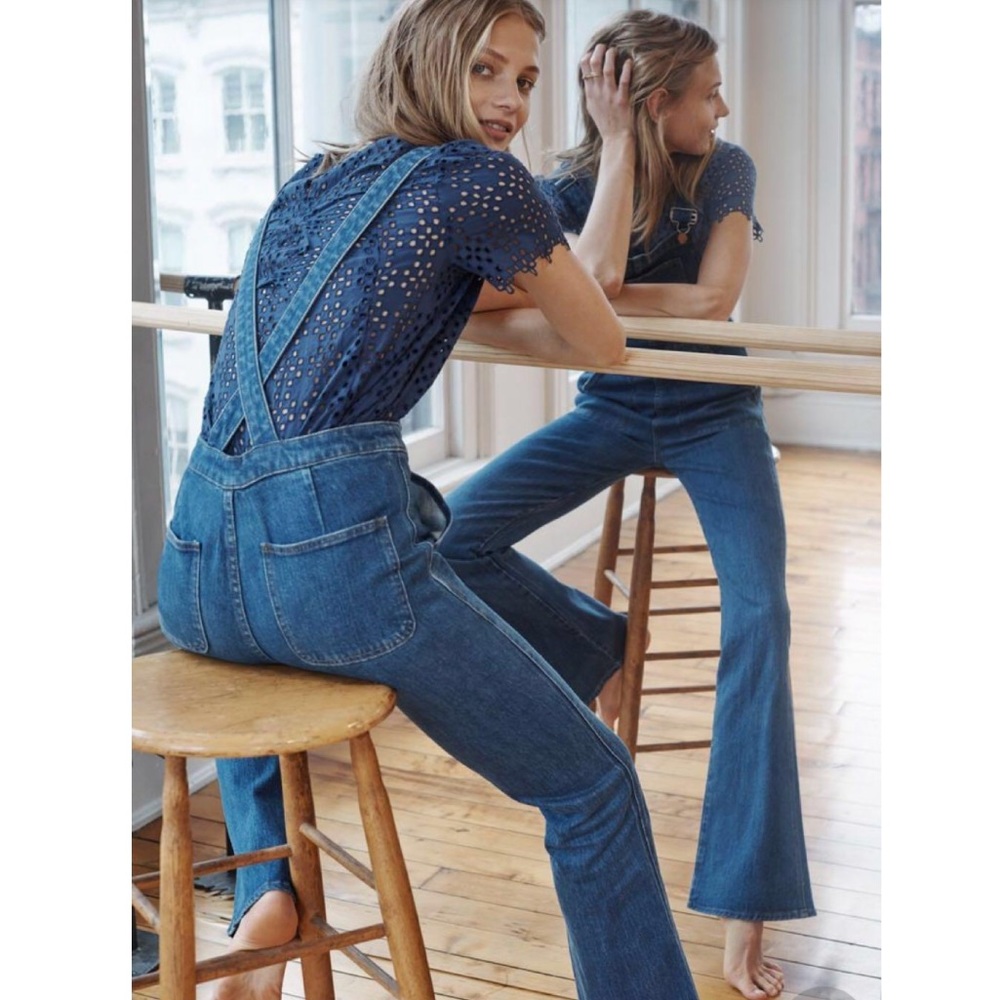 Madewell Flea Market Flare Overall XXS